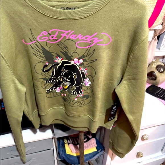 Ed Hardy sweater - Picture 1 of 3